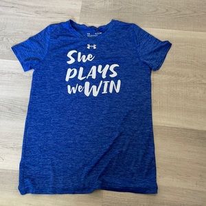 UNDER ARMOUR WORKOUT TOP